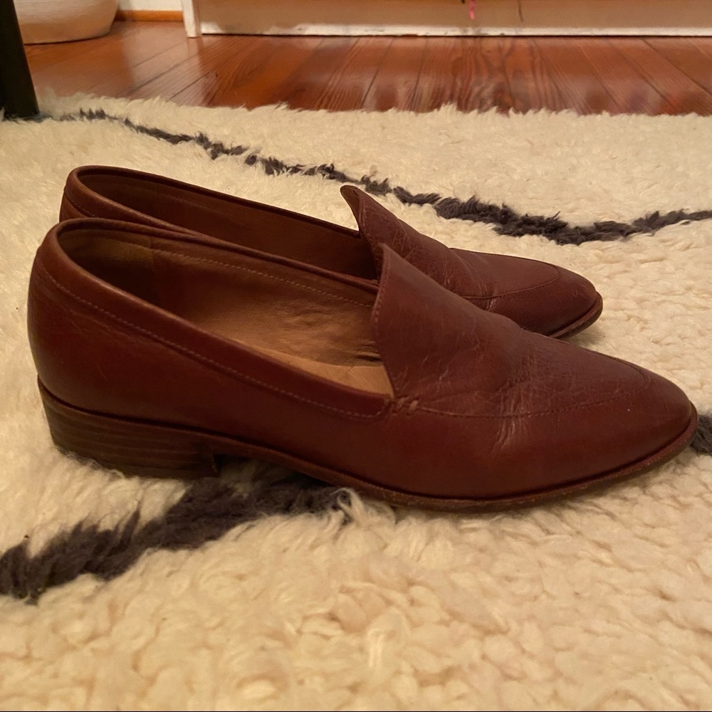 Madewell leather loafers